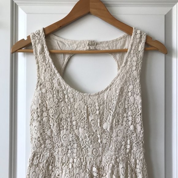 Billabong Cream Lace Sundress - Picture 2 of 4